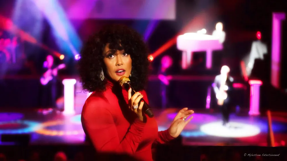 WHITNEY HOUSTON tribute (Denmark) on stage