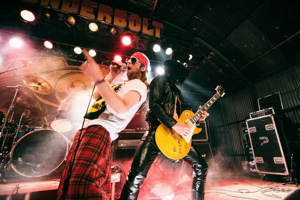 GUNS'N'ROSES tribute (Netherlands) on stage