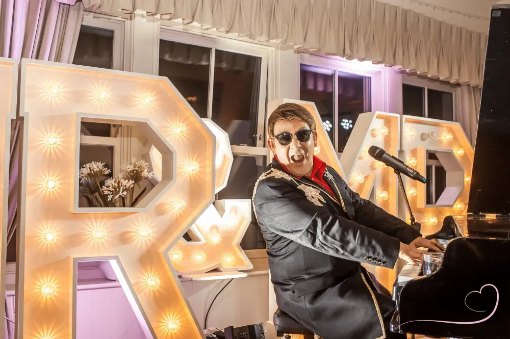ELTON JOHN tribute (United Kingdom) on stage