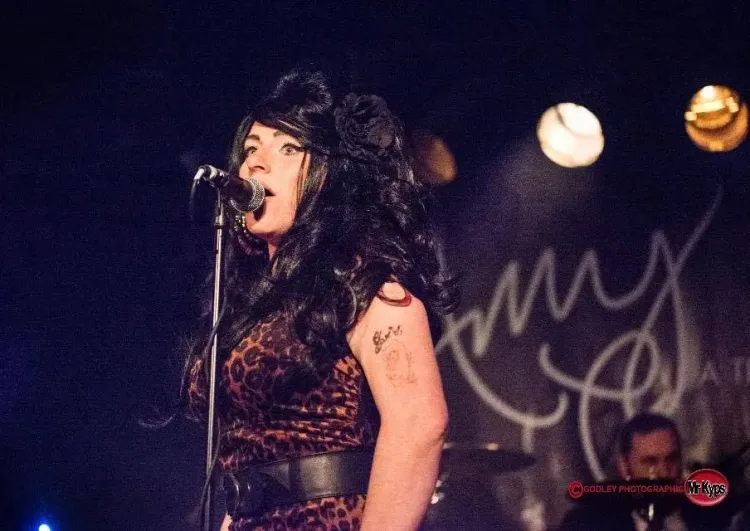AMY WINEHOUSE tribute (United Kingdom) on stage