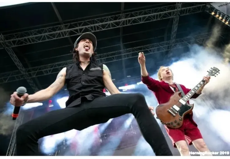 AC/DC tribute (United Kingdom) on stage