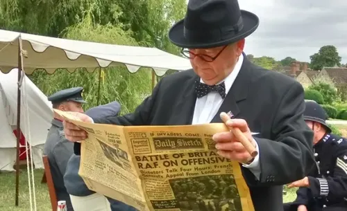 WINSTON CHURCHILL look-alike (United Kingdom), photo 2