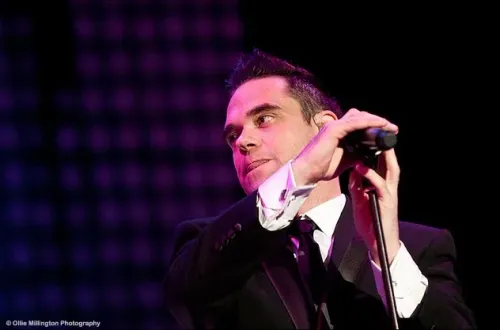 ROBBIE WILLIAMS tribute (United Kingdom) on stage